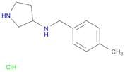 (4-Methyl-benzyl)-pyrrolidin-3-yl-amine hydrochloride
