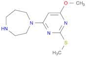 1-(6-Methoxy-2-methylsulfanyl-pyrimidin-4-yl)-[1,4]diazepane hydrochloride