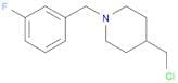 4-Chloromethyl-1-(3-fluoro-benzyl)-piperidine