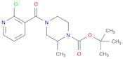 4-(2-Chloro-pyridine-3-carbonyl)-2-methyl-piperazine-1-carboxylic acid tert-butyl ester