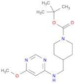 4-[(6-Methoxy-pyrimidin-4-ylamino)-methyl]-piperidine-1-carboxylic acid tert-butyl ester