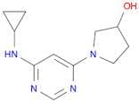 1-(6-Cyclopropylamino-pyrimidin-4-yl)-pyrrolidin-3-ol
