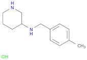 (4-Methyl-benzyl)-piperidin-3-yl-amine hydrochloride