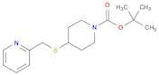 tert-Butyl 4-((pyridin-2-ylmethyl)thio)piperidine-1-carboxylate
