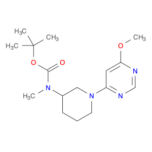 [1-(6-Methoxy-pyrimidin-4-yl)-piperidin-3-yl]-methyl-carbamic acid tert-butyl ester