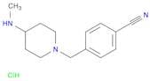 4-(4-MethylaMino-piperidin-1-ylMethyl)-benzonitrile
hydrochloride