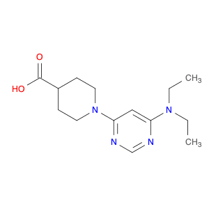 1-(6-DiethylaMino-pyriMidin-4-yl)-piperidine-4-carboxylic acid