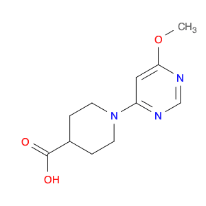 1-(6-Methoxy-pyrimidin-4-yl)-piperidine-4-carboxylic acid