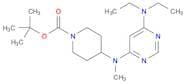 4-[(6-Diethylamino-pyrimidin-4-yl)-methyl-amino]-piperidine-1-carboxylic acid tert-butyl ester
