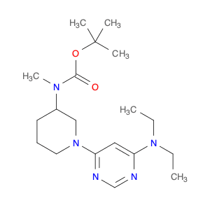 [1-(6-Diethylamino-pyrimidin-4-yl)-piperidin-3-yl]-methyl-carbamic acid tert-butyl ester