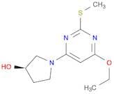 (R)-1-(6-Ethoxy-2-methylsulfanyl-pyrimidin-4-yl)-pyrrolidin-3-ol