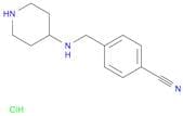 4-(Piperidin-4-ylaminomethyl)-benzonitrile hydrochloride