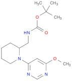 tert-Butyl ((1-(6-methoxypyrimidin-4-yl)piperidin-2-yl)methyl)carbamate