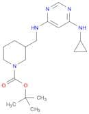 3-[(6-Cyclopropylamino-pyrimidin-4-ylamino)-methyl]-piperidine-1-carboxylic acid tert-butyl ester