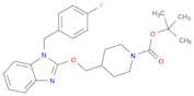 4-[1-(4-Fluoro-benzyl)-1H-benzoimidazol-2-yloxymethyl]-piperidine-1-carboxylic acid tert-butyl est…