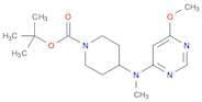 4-[(6-Methoxy-pyrimidin-4-yl)-methyl-amino]-piperidine-1-carboxylic acid tert-butyl ester