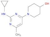 1-(2-Cyclopropylamino-6-methyl-pyrimidin-4-yl)-piperidin-4-ol