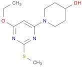1-(6-Ethoxy-2-methylsulfanyl-pyrimidin-4-yl)-piperidin-4-ol