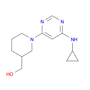 [1-(6-Cyclopropylamino-pyrimidin-4-yl)-piperidin-3-yl]-methanol