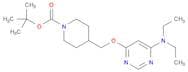 4-(6-Diethylamino-pyrimidin-4-yloxymethyl)-piperidine-1-carboxylic acid tert-butyl ester