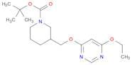 tert-Butyl 3-(((6-ethoxypyrimidin-4-yl)oxy)methyl)piperidine-1-carboxylate