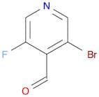3-Bromo-5-fluoropyridine-4-carbaldehyde