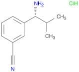 (R)-3-(1-Amino-2-methylpropyl)benzonitrile hydrochloride
