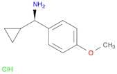 (1R)CYCLOPROPYL(4-METHOXYPHENYL)METHYLAMINE-HCl