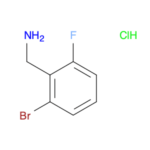Benzenemethanamine, 2-​bromo-​6-​fluoro-​, hydrochloride (1:1)