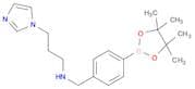 4-[(3-(1H-Imidazol-1-yl)propyl)aminomethyl]phenylboronic acid pinacol ester