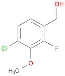 (4-Chloro-2-fluoro-3-methoxyphenyl)methanol