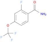 2-Fluoro-4-(trifluoromethoxy)benzamide