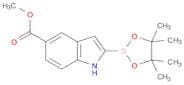 5-methoxycarbonylindole-2-boronic acid pinacol ester