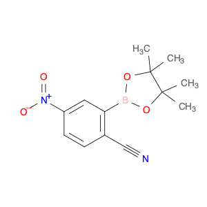 2-Cyano-5-nitrophenylboronic acid, pinacol ester
