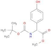 (R)-Methyl 2-((tert-butoxycarbonyl)amino)-2-(4-hydroxyphenyl)acetate