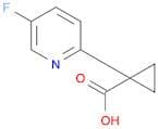 1-(5-Fluoropyridin-2-yl)cyclopropanecarboxylic acid
