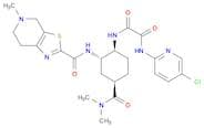 EthanediaMide, N1-(5-chloro-2-pyridinyl)-N2-[(1S,2S,4R)-4-[(diMethylaMino)carbonyl]-2-[[(4,5,6,7-t…