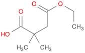 4-Ethoxy-2,2-dimethyl-4-oxobutanoic acid