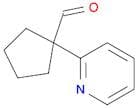 1-(Pyridin-2-yl)cyclopentanecarbaldehyde