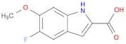 5-fluoro-6-methoxy-1H-indole-2-carboxylic acid