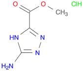 methyl 5-amino-4H-1,2,4-triazole-3-carboxylate hydrochloride