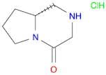 (R)-Hexahydro-pyrrolo[1,2-a]pyrazin-4-one hydrochloride