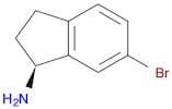 (1S)-6-Bromo-2,3-dihydro-1H-inden-1-amine