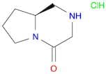 Pyrrolo[1,​2-​a]​pyrazin-​4(1H)​-​one, hexahydro-​, hydrochloride (1:1)​, (8aS)​-