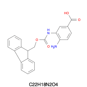 Benzoic acid, 4-aMino-3-[[(9H-fluoren-9-ylMethoxy)carbonyl]aMino]-