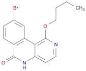 9-Bromo-1-butoxybenzo[c][1,6]naphthyridin-6(5H)-one