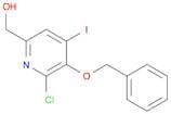 (5-(Benzyloxy)-6-chloro-4-iodopyridin-2-yl)methanol