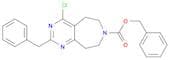 Benzyl 2-benzyl-4-chloro-8,9-dihydro-5H-pyrimido[4,5-d]azepine-7(6H)-carboxylate