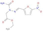 2-[1-Carbamoyl-2-(5-nitrofurfurylidene)hydrazino]acetic acid ethyl ester
