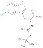 (R)-2-((tert-Butoxycarbonyl)amino)-3-(5-chloro-1H-indol-3-yl)propanoic acid